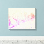 Sneeuwval Canvas Print (Insitu (Houten vloer))
