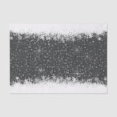 Sneeuwval en sneeuwgrenzen Kerstmis ID728 Tissuepapier (Voorkant)