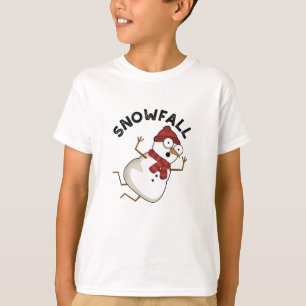 Sneeuwval Grappige Sneeuwpop T-shirt