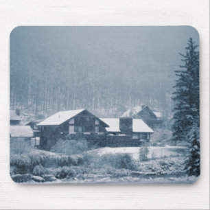 Sneeuwval in de Muismatten van de aspen