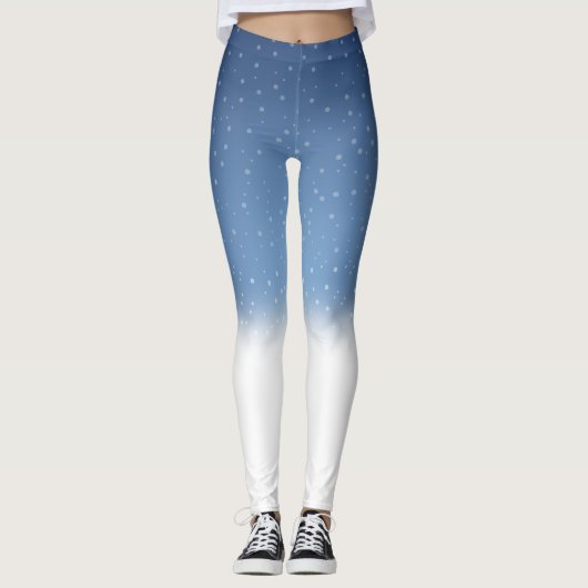 Sneeuwval Leggings (Voorkant)
