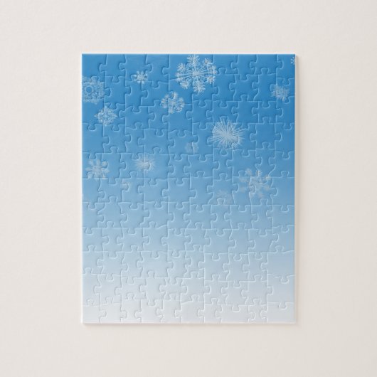 Sneeuwval Legpuzzel (Verticaal)