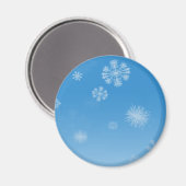 Sneeuwval Magneet (Voorkant / Achterkant)