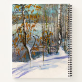 Sneeuwval Notitieboek (Achterkant)