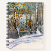 Sneeuwval Notitieboek (Voorkant)