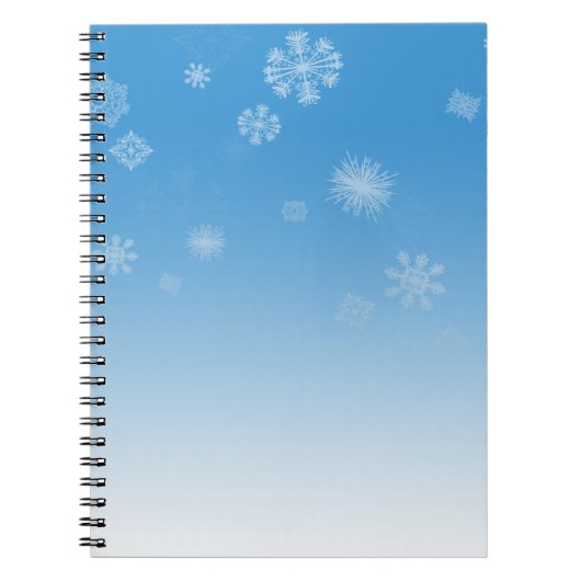 Sneeuwval Notitieboek (Voorkant)