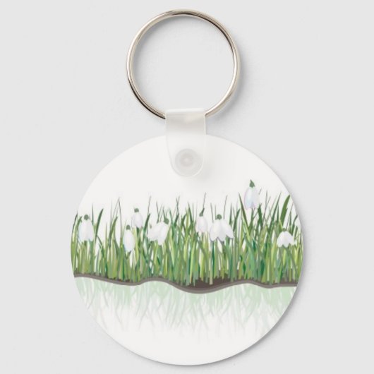 sneeuwval sleutelhanger (Voorkant)