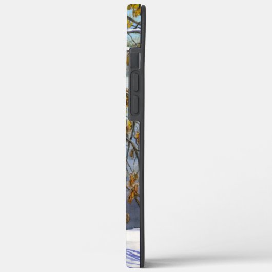 Sneeuwval Waterverf Case-Mate iPhone Case (Achterkant / Links)