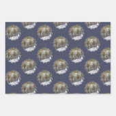 Sneeuwval Waterverf Inpakpapier Vel (Voorkant 3)