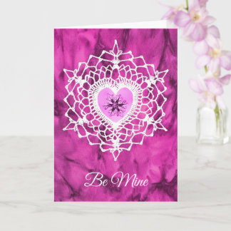 Sneeuwvanger Amore Hartvlok Kerstdag Wenskaart Kaart