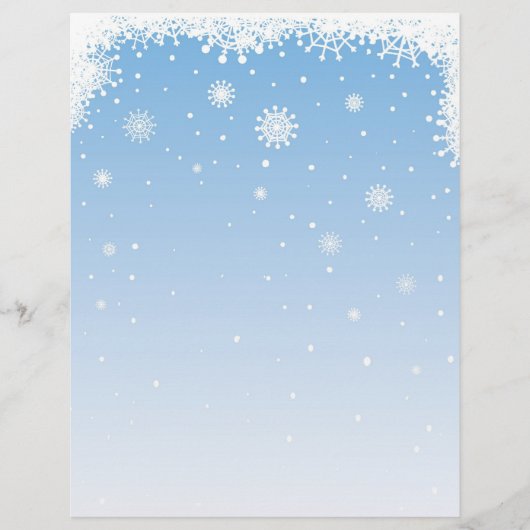 sneeuwvlieger flyer (Voorkant)