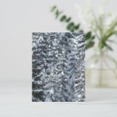 Sneeuwvloerstructuur Briefkaart (Staand voorkant)