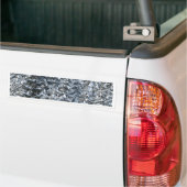 Sneeuwvloerstructuur Bumpersticker (Op Truck)