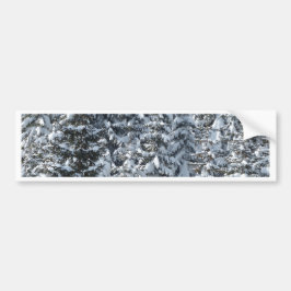 Sneeuwvloerstructuur Bumpersticker