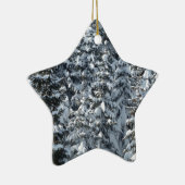 Sneeuwvloerstructuur Keramisch Ornament (Rechts)