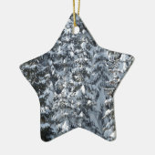 Sneeuwvloerstructuur Keramisch Ornament (Links)