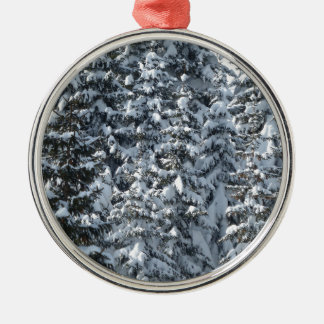 Sneeuwvloerstructuur Metalen Ornament