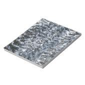 Sneeuwvloerstructuur Notitieblok (Gedraaid)