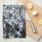 Sneeuwvloerstructuur Theedoek (Quarter Fold)