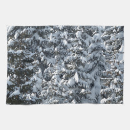 Sneeuwvloerstructuur Theedoek