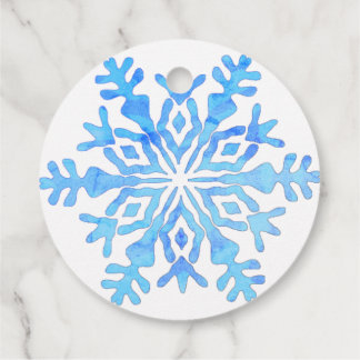 sneeuwvlok bedankjes labels