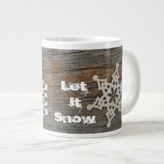 Sneeuwvlok Extra Grote Mok