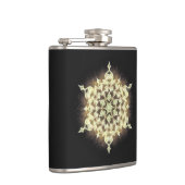 sneeuwvlok heupfles (Rechts)