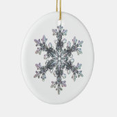 Sneeuwvlok Keramisch Ornament (Rechts)