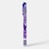 Sneeuwvlok kerstpatroon iPhone hoesje (Linkerkant)