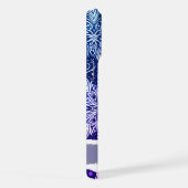 Sneeuwvlok kerstpatroon iPhone hoesje (Rechterkant)