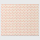 Sneeuwvlok Kerstversieringen Sinaasappel Kerstmis Cadeaupapier (Vlak)