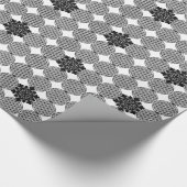 Sneeuwvlok - levensbloem cadeaupapier (Hoek)