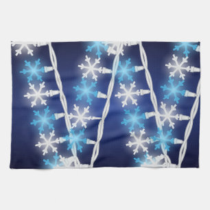 Sneeuwvlok Lichtjes Theedoek