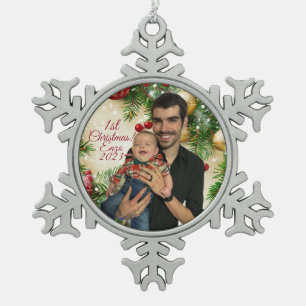 Sneeuwvlok Omlijst Ornament