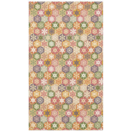 sneeuwvlok patchwork tafelkleed