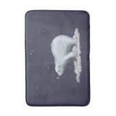 Sneeuwvlok Polar Beer badmat (Voorkant Verticaal)