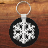 Sneeuwvlok Sleutelhanger (Voorkant)