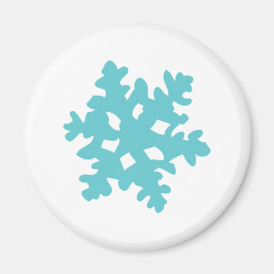 sneeuwvlok - sneeuwvlok magneet