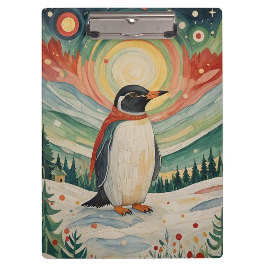 Sneeuwvlok Soirée Klembord (Voorkant)