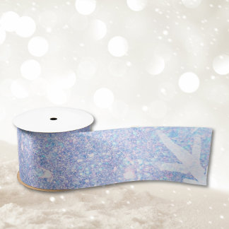 Sneeuwvlok Winter Ribbon voor kerstcadeaus Lint