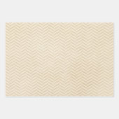  sneeuwvlok winter rustiek patroon blauwgroen crèm inpakpapier vel (Voorkant 3)