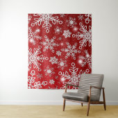 Sneeuwvlokken 10 wandkleed (In situ)