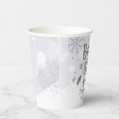 Sneeuwvlokken Baby Het is koude buitenband Baby sh Papieren Bekers (Rechts)