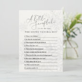 sneeuwvlokken baby shower dat moeder kent kaart (Staand voorkant)