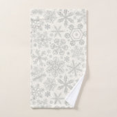 Sneeuwvlokken Bad Handdoek (Handdoek)