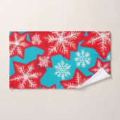 Sneeuwvlokken Bad Handdoek (Handdoek)