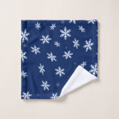 Sneeuwvlokken Bad Handdoek (Wasdoekje)