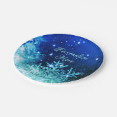 Sneeuwvlokken bord (Gekanteld)