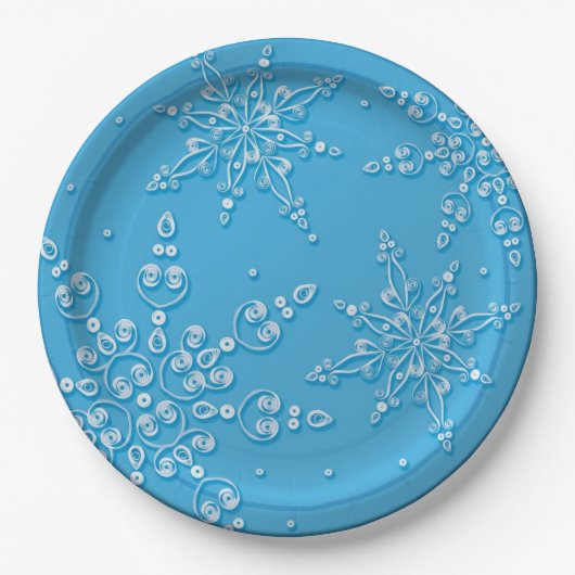 Sneeuwvlokken Bord (Voorkant)