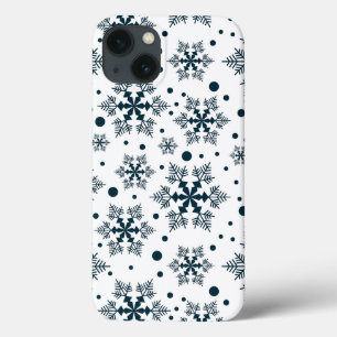 Sneeuwvlokken iPhone 13 Hoesje
